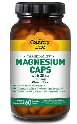 Magnesium Capsules300 mg - 60 Vegetarian Capsules