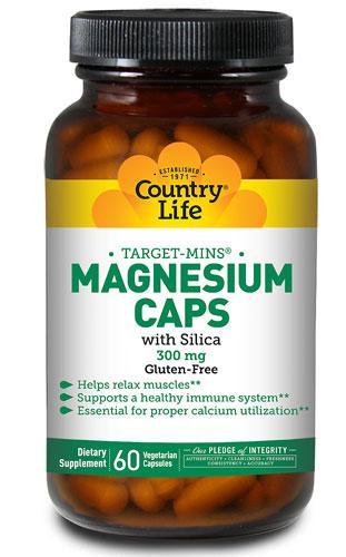 Magnesium Capsules300 mg - 60 Vegetarian Capsules