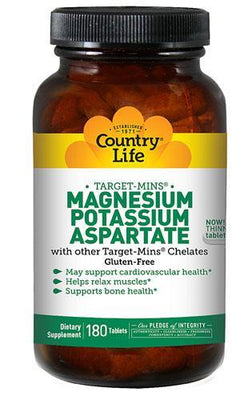 Magnesium Potassium Aspartate - 180 Tablets