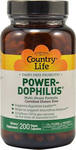 Power-Dophilus Milk Free - 200 Vegetarian Capsules