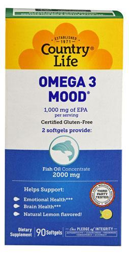 Omega 3 Mood - 90 Softgels