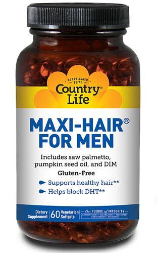 Maxi Hair for Men - 60 Softgels