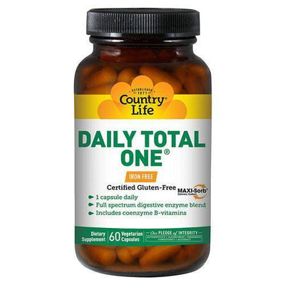 Daily Total One No Iron - 60 Vegetarian Capsules