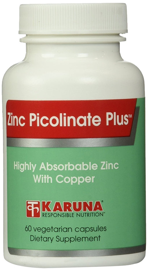 Zinc Picolinate Plus 25mg - 60 Vegetarian Capsules