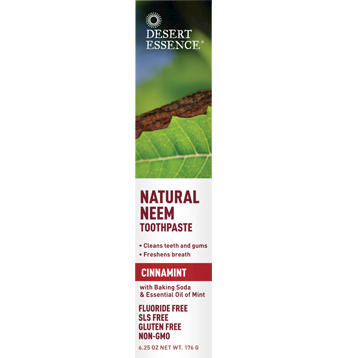 Natural Neem Toothpaste Cinnamint - 6.25 oz