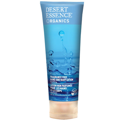 Fragrance Free Hand & Body Lotion - 8 oz