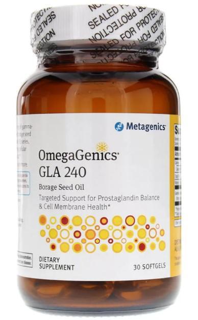 OmegaGenics GLA 240 - 30 Softgels