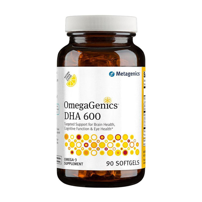 OmegaGenics DHA 600 Concentrate - 90 Softgels