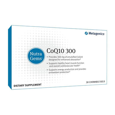 NutraGems CoQ10 300 - 30 Chewable Softgels