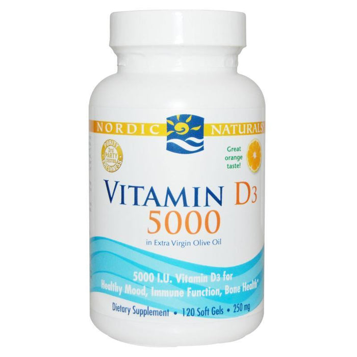 Vitamin D3 5000 IU - 120 Softgels