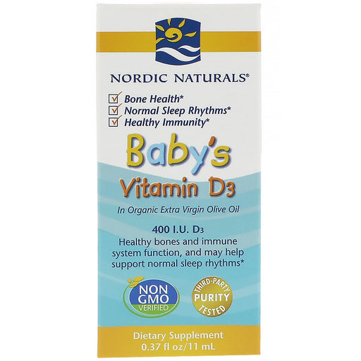 Baby's Vitamin D3 Drops - .37 fl oz