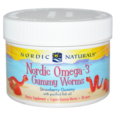 Omega-3 Worms - 30 Gummies
