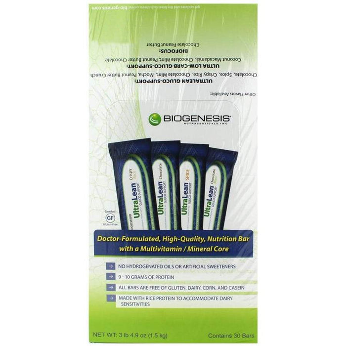 UltraLean Gluco-Support Bars Spice - 30 Bars