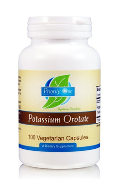 Potassium Orotate - 100 Vegetarian Capsules
