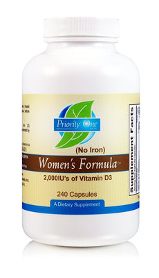 Women's Formula NO Iron - 240 Capsules