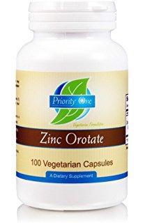Zinc Orotate - 100 Capsules