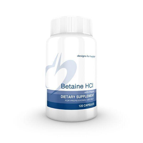 Betaine HCl with Pepsin - 120 Vegetarian Capsules