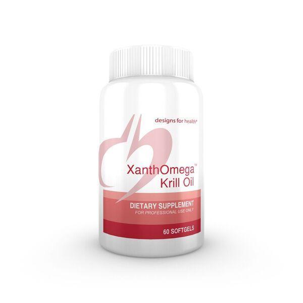 XanthOmega Krill Oil - 60 Softgels
