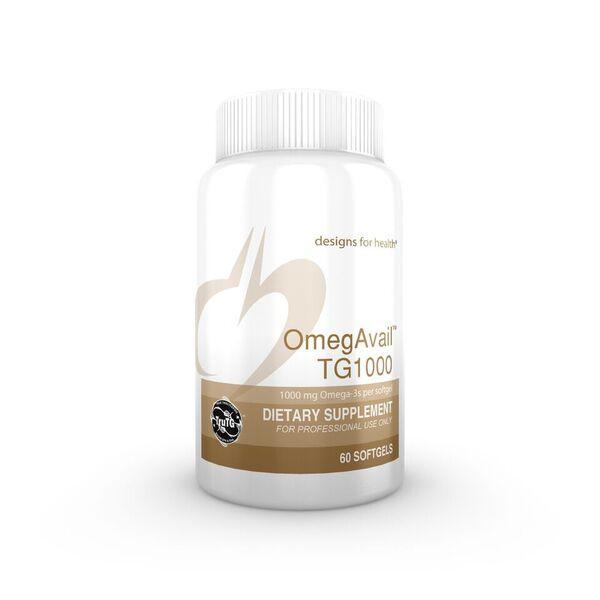 OmegAvail TG1000 - 60 Softgels