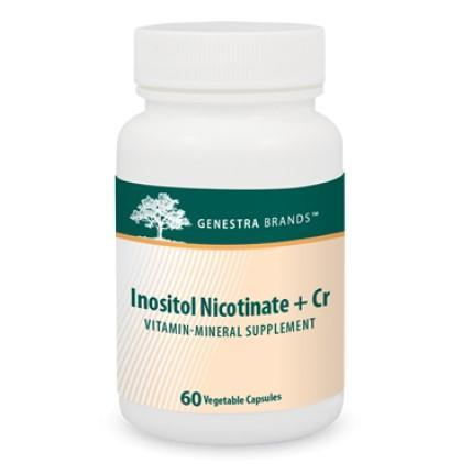 Inositol Nicotinate + Cr - 60 Vegetarian Capsules