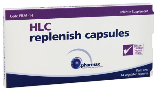 HLC Replenish Capsules - 14 Vegetable Capsules