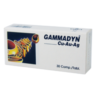 Gammadyn Cu-Au-Ag - 30 Tablets