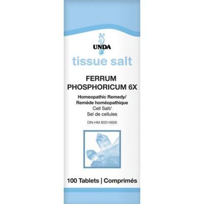 Ferrum Phosphoricum 6X - 100 Tablets