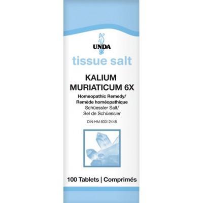Kalium Muriaticum 6X - 100 Tablets